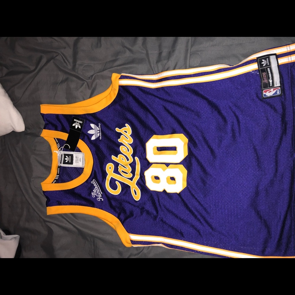 Lakers Hundreds x Adidas jersey